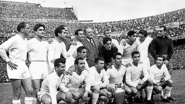 Tras una complicada semifinal ante el Atlético, el Madrid se proclamó campeón de Europa de 1959 ante el Stade de Reims