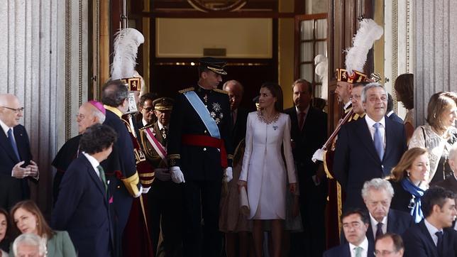 El acto de proclamación de Felipe VI costó 132.000 euros a las Cortes Generales