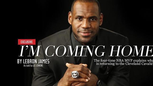 LeBron James vuelve a los Cleveland Cavaliers