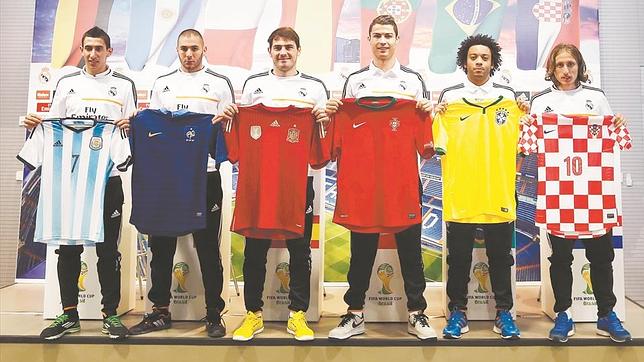 Las notas del Mundial de los jugadores del Real Madrid