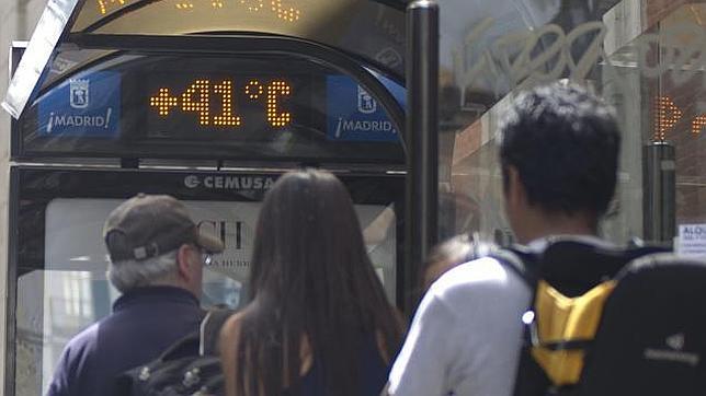 Madrid sufrirá la primera ola de calor del año esta tarde