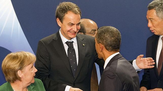Un encuentro entre Zapatero y Obama