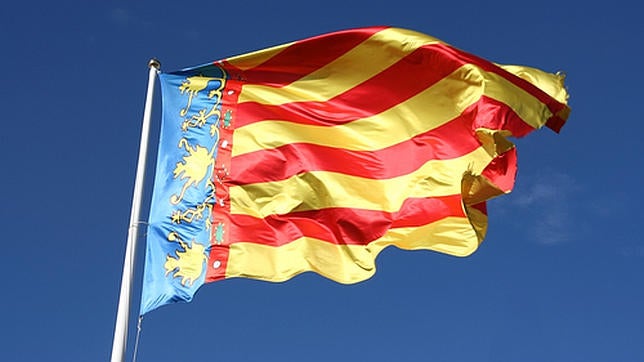 La Real Senyera es el símbolo de la Comunidad Valenciana