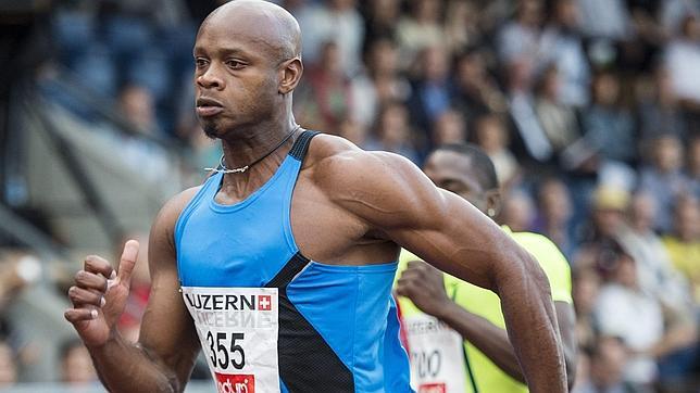 Asafa Powell vuelve a la competición tras su sanción por dopaje