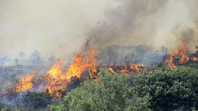 El incendio de Aleas queda estabilizado