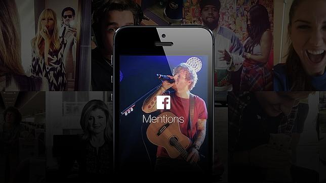 Facebook lanza «Mentions», una «app» para celebridades y empresas