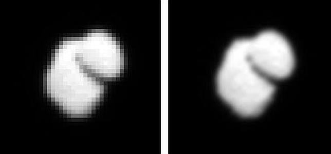 Rosetta se dirige hacia un «pato de goma» espacial