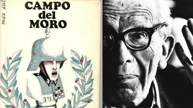 Portada de «Campo del Moro» y fotografía de Max Aub