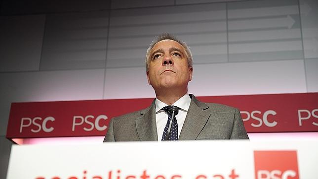 Pere Navarro el día en el que anunció su dimisión