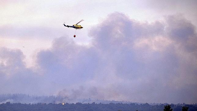 Los incendios de Aleas y Bustares comprenden una zona de unas 3.100 hectáreas