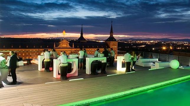 Atardeceres con la Sierra de Guadarrama al fondo