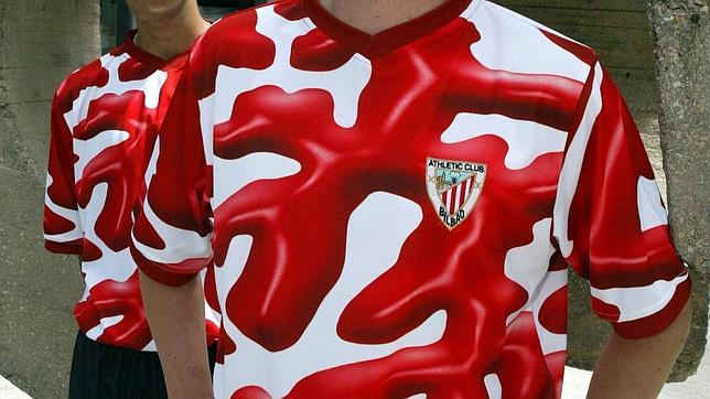 La camiseta que diseñó Darío Irzay para el Athletic Club
