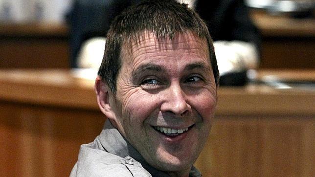 Arnaldo Otegi durante un juicio celebrado contra él y otras cuatro personas, en la Audiencia Nacional