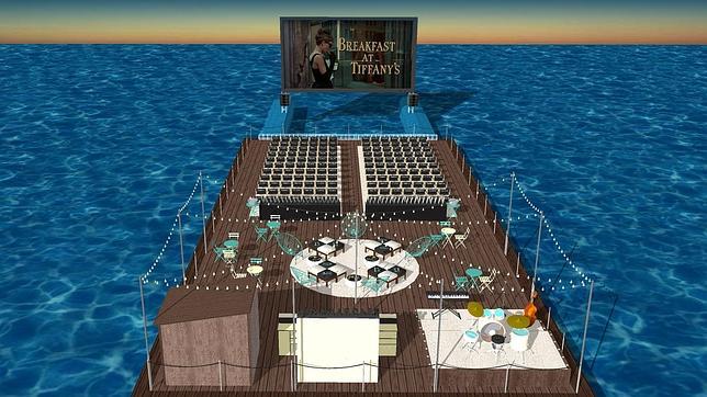 Lo último es único: un cine de verano flotante en Alicante