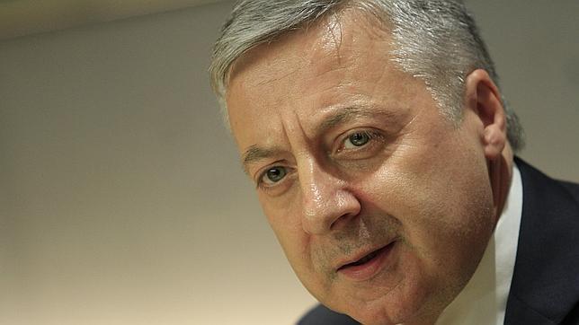 Blanco, en una rueda de prensa