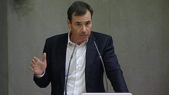 El secretario general del PSM, Tomás Gómez,