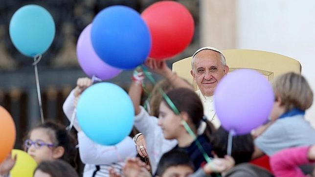 El Papa durante una vigilia de oración por las familias el pasado octubre