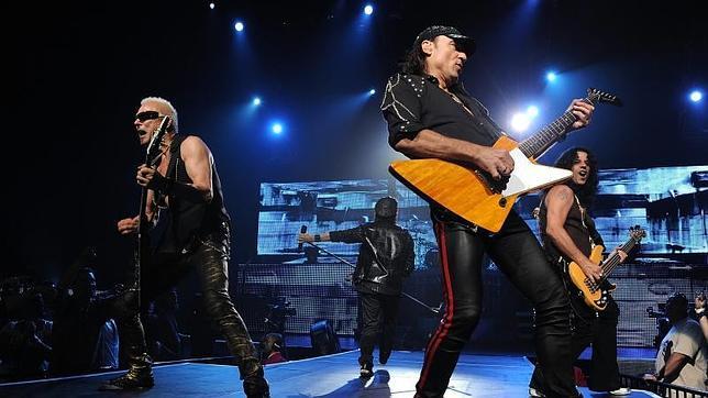Scorpions, en un concierto celebrado en el año 2010