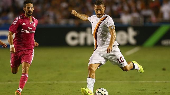 Totti castiga al Madrid