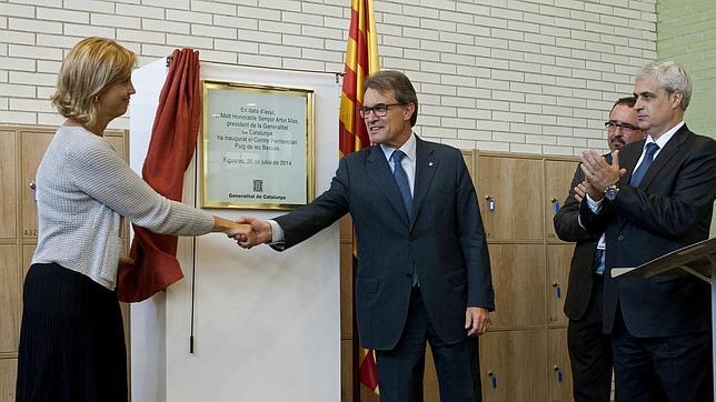 Mas, la semana pasada, durante la inauguración de una prisión en Figueres