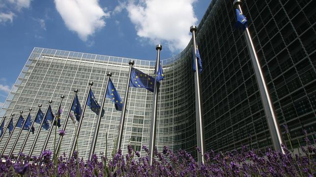 El edificio Berlaymont, la Comisión Europea, en Bruselas