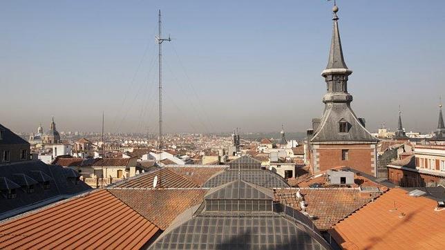 Desde las habitaciones se contempla el «skyline» del Madrid de los Austrias