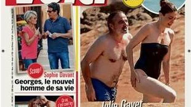 Julie Gayet, pillada en la playa con otro hombre que no es Hollande