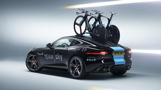 Un Jaguar único para el Team Sky