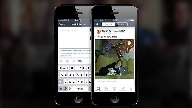 Disponible en España Facebook Mentions, una versión para «celebrities»