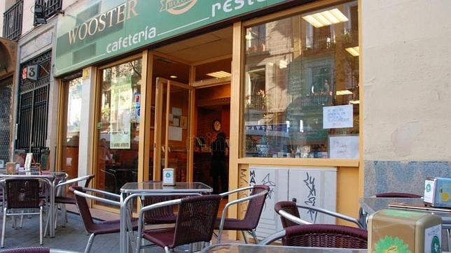 La cafetería Wooster, antes conocida como La Bobia, en la calle Duque de Alba