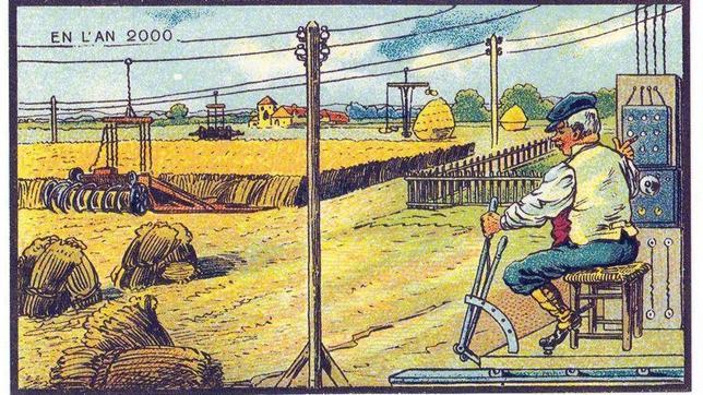 Las tareas mecanizadas en el campo no son tan diferentes como las de ahora