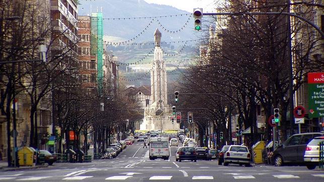 La Gran Vía bilbaína, centro comercial de la ciudad