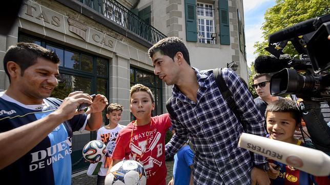 El TAS mantiene la sanción a Luis Suárez