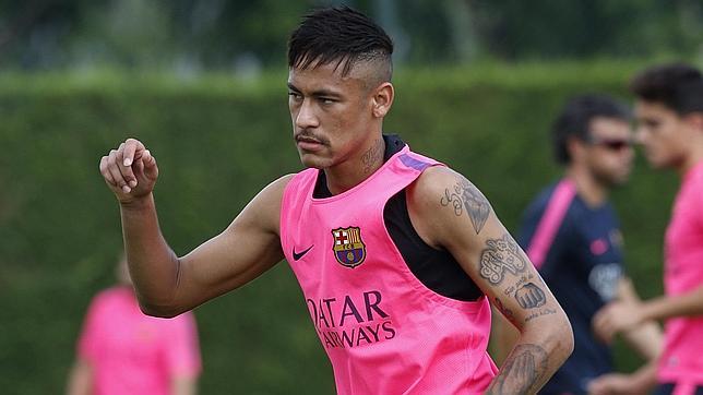 Neymar, a punto para el Gamper