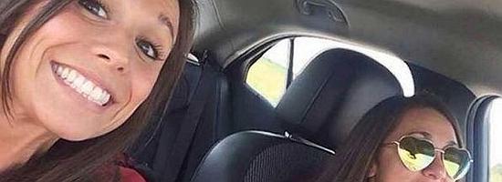 «Selfie» que hizo Collete durante el viaje