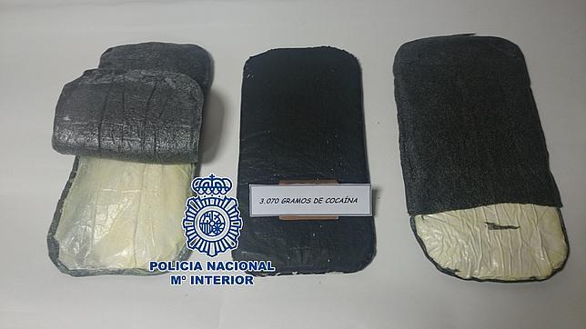La Policía Nacional arresta a un hombre de Castellón con tres kilos de cocaína