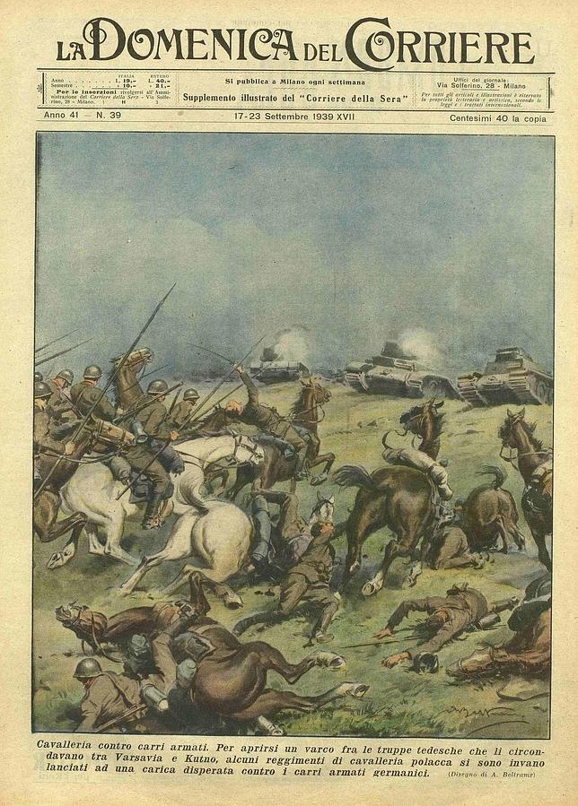 Caballería contra carros de combate