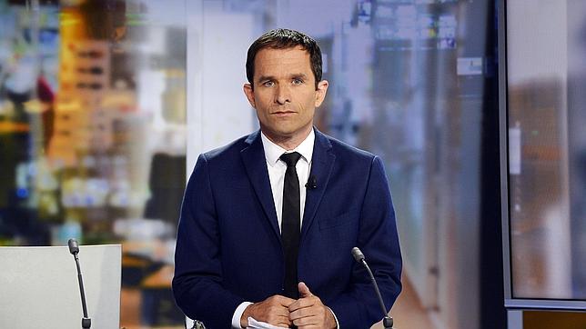 Benoît Hamon el pasado 25 de agosto en una entrevista televisada
