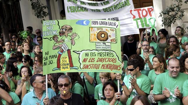 Los maestros de Mallorca convocan un día de huelga para el 15 de septiembre