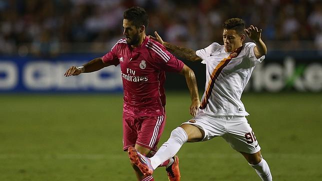 Isco, en la pretemporada con el Madrid