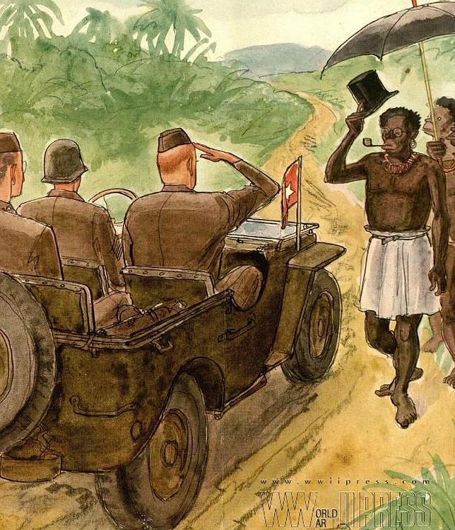 El saludo entre aliados a ojos del «New Yorker»