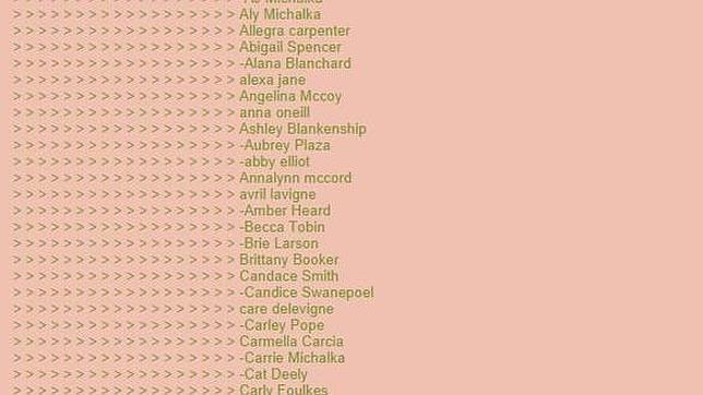 El «#celebgate» afecta ya a más de cien celebrities estadounidenses