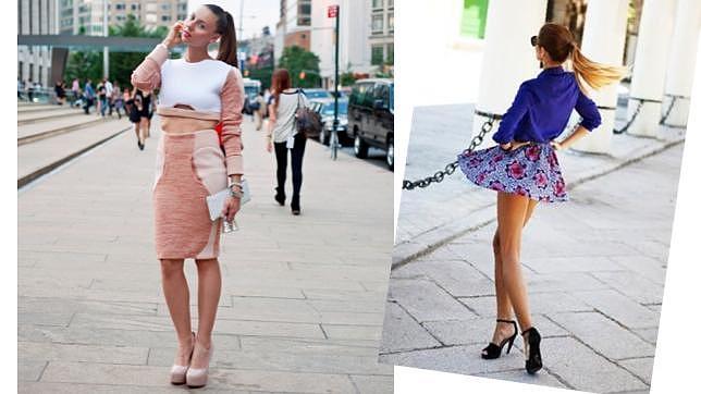 Foto de una chica posando nivel profesional y otra luciendo su look 360 grados del blog TheColorStalker