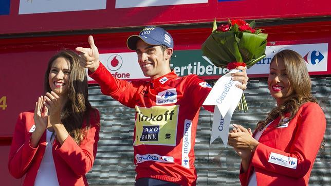 Contador inicia su defensa en el inédito alto de San Miguel de Aralar