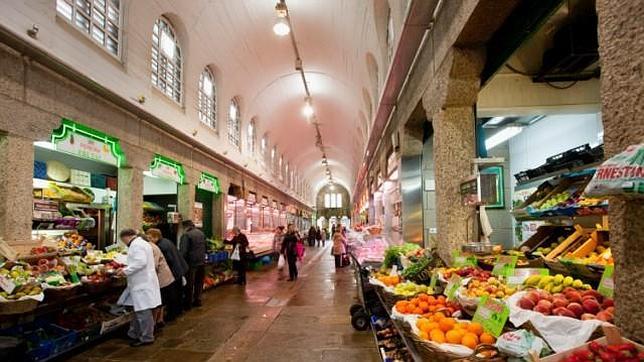 Mercado de Abastos, en la capital gallega