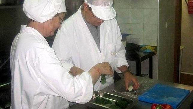 Uno de los talleres de cocina del establecimiento