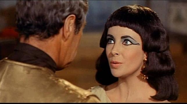 Un fotograma de la película «Cleopatra» de 1963