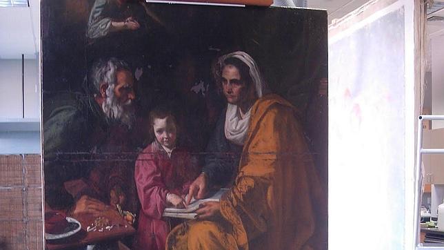 Botín iba a presentar hoy un cuadro restaurado de Velázquez
