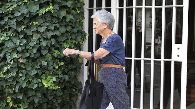 Marta Ferrusola pide disculpas por mandar a un periodista «a la mierda»