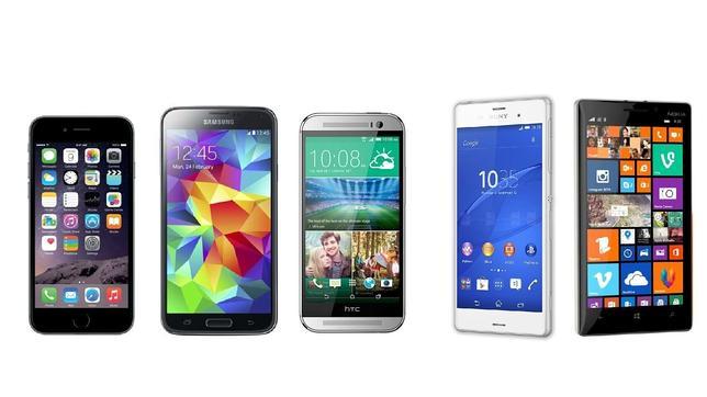Así se ubica el iPhone 6 frente al Galaxy S5, HTC One M8, Lumia 930 y Xperia Z3
